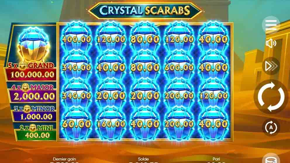Crystal Scarabs